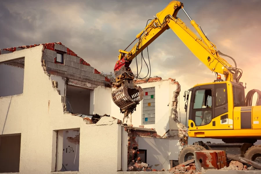 Demolition in Los Angeles