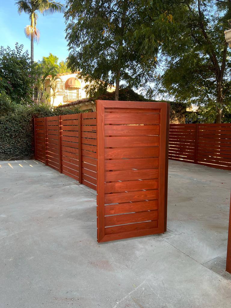 Custom Wooden Privacy Fence