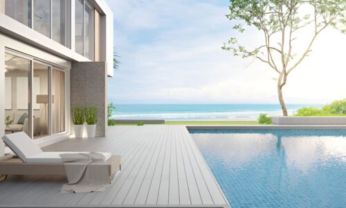 swimming pool Decking