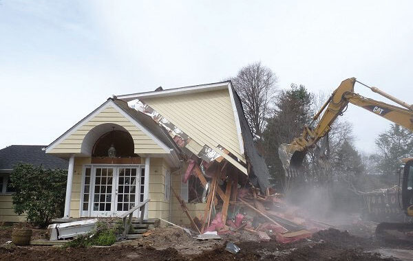 Demolition of House in LA