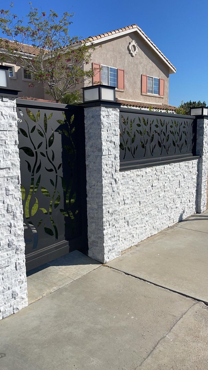 metal fence installation Fence