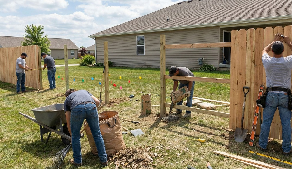 Fence installation in LA (1)