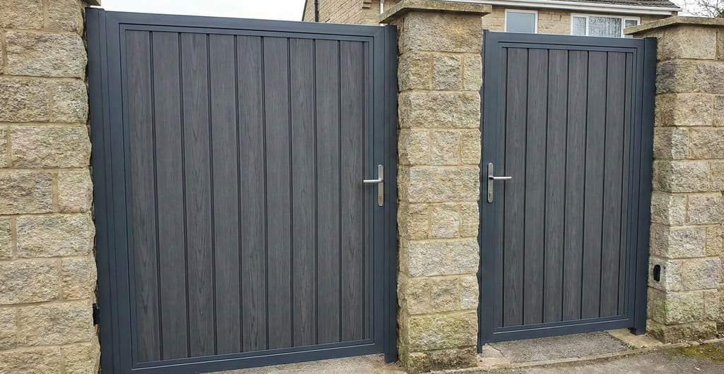 Modern Pedestrian Composite Gate