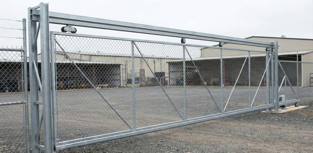 Cantilever Sliding Gate Installation