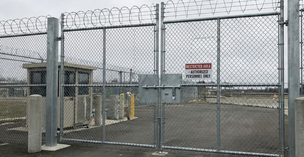 High Security Chain Link Gate