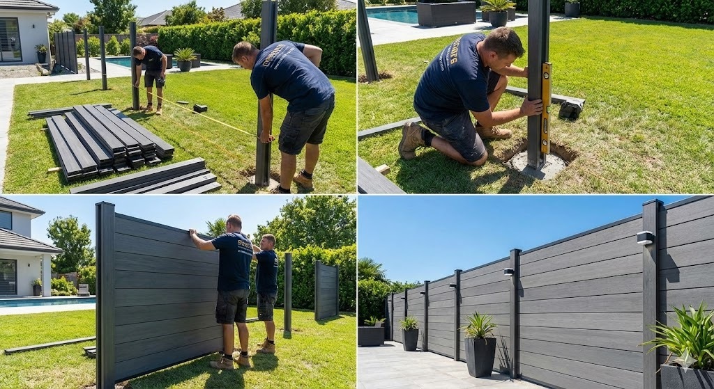 Composite Fence Installation: Sustainable Luxury for Your Yard