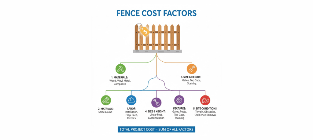 Fence installation cost Santa Monica
