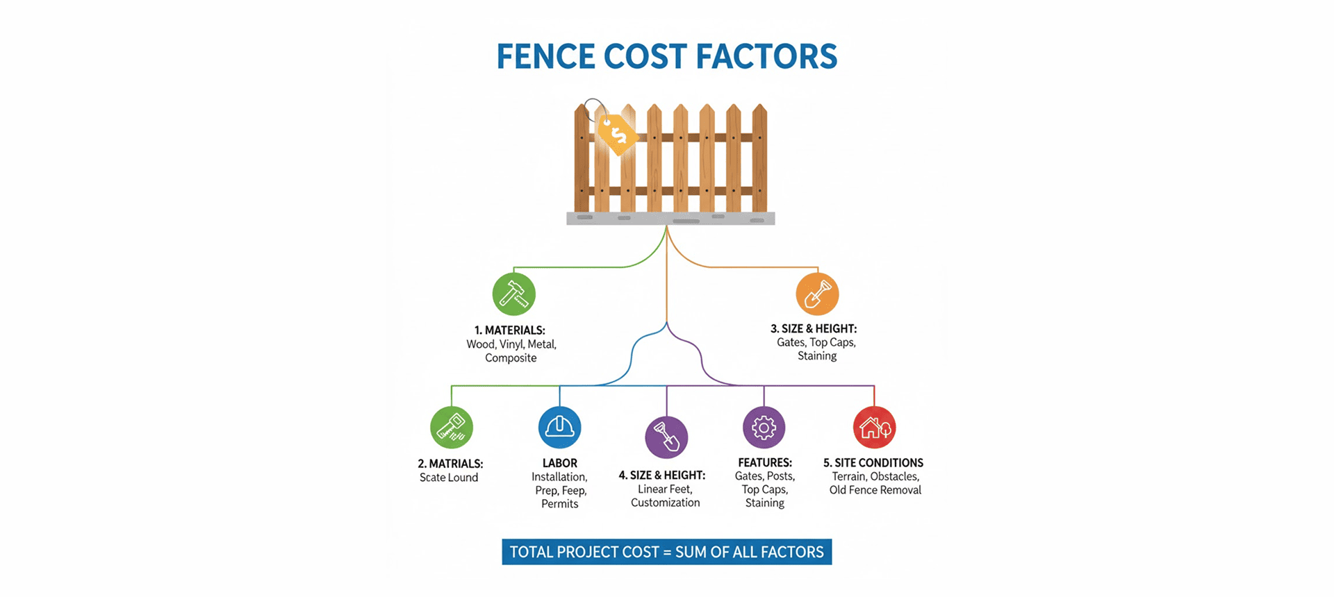 Fence installation cost Santa Monica