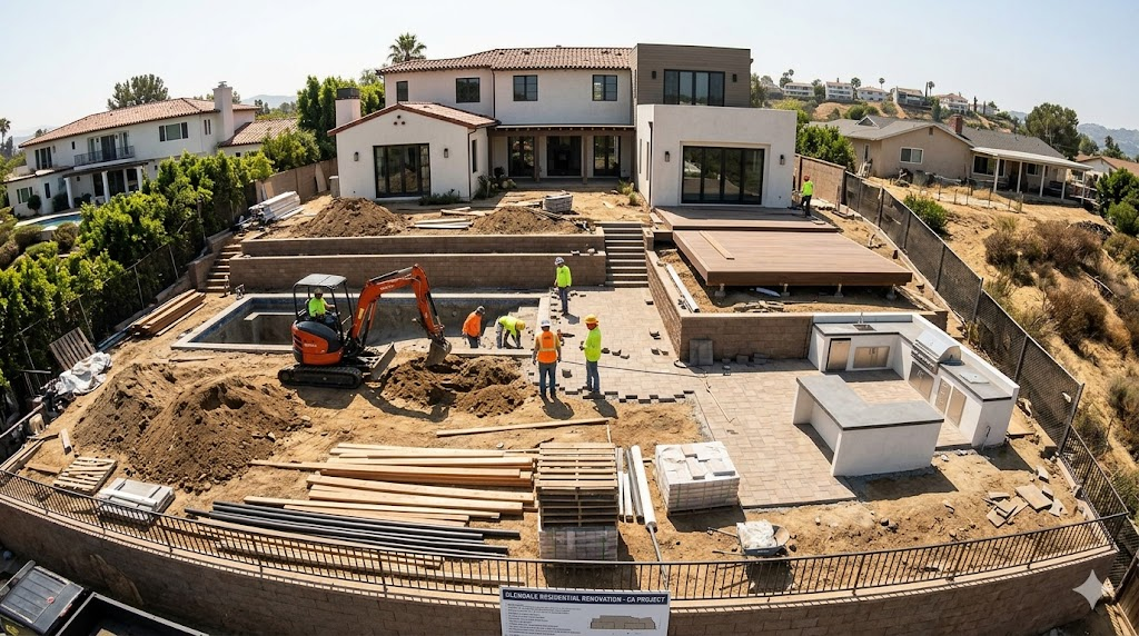 Complex Outdoor Renovation