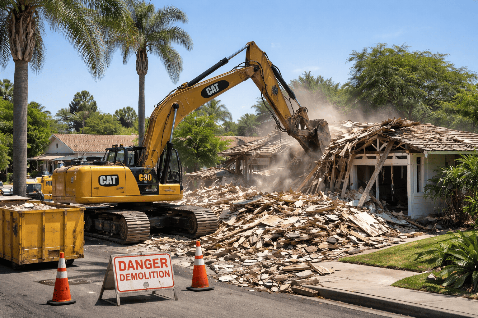 Residential Demolition in the South Bay