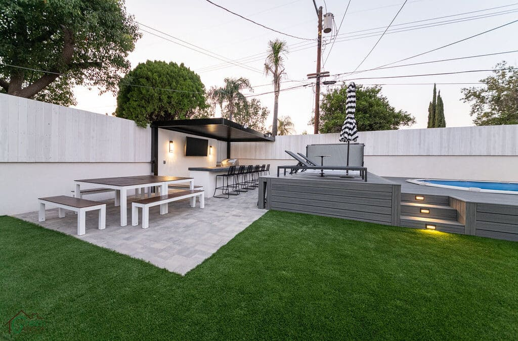 Backyard Remodeling Cost in Los Angeles, CA